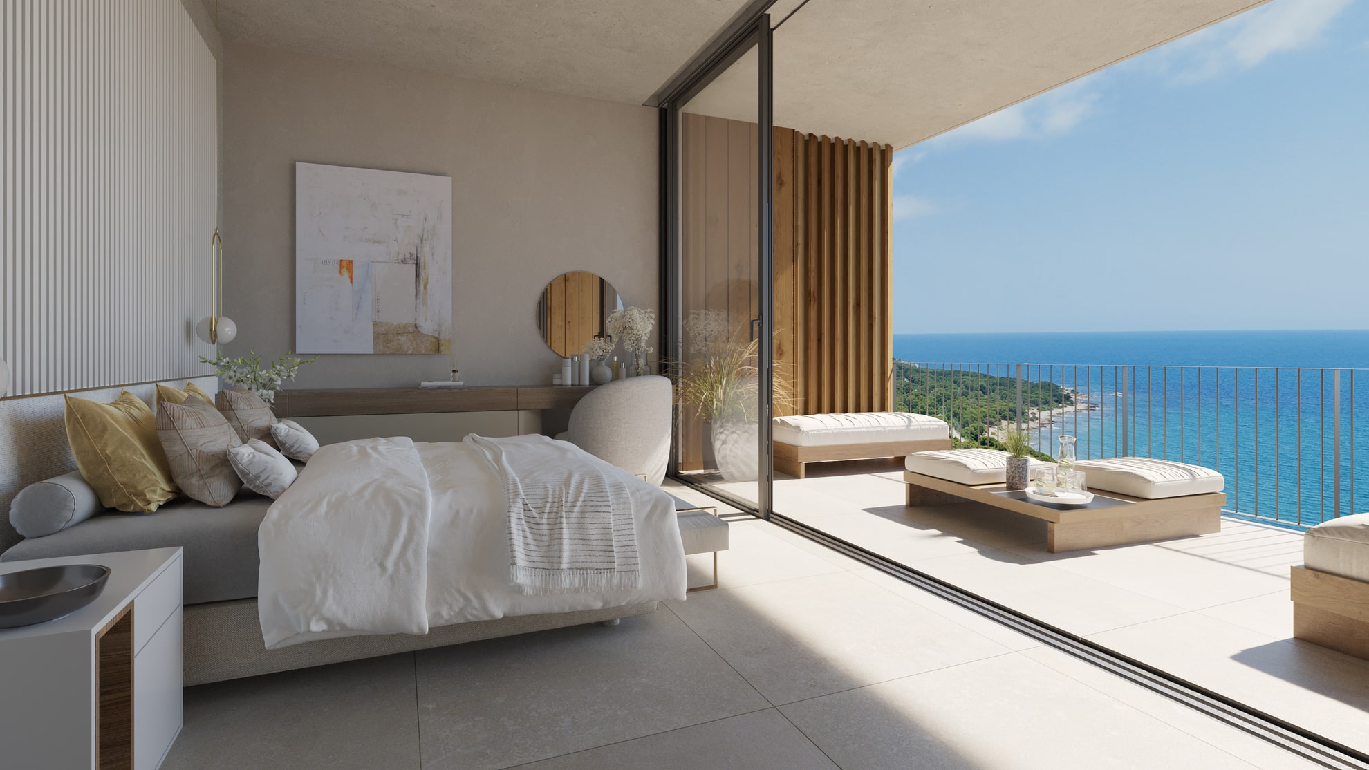 Vista de Bellmar y su entorno