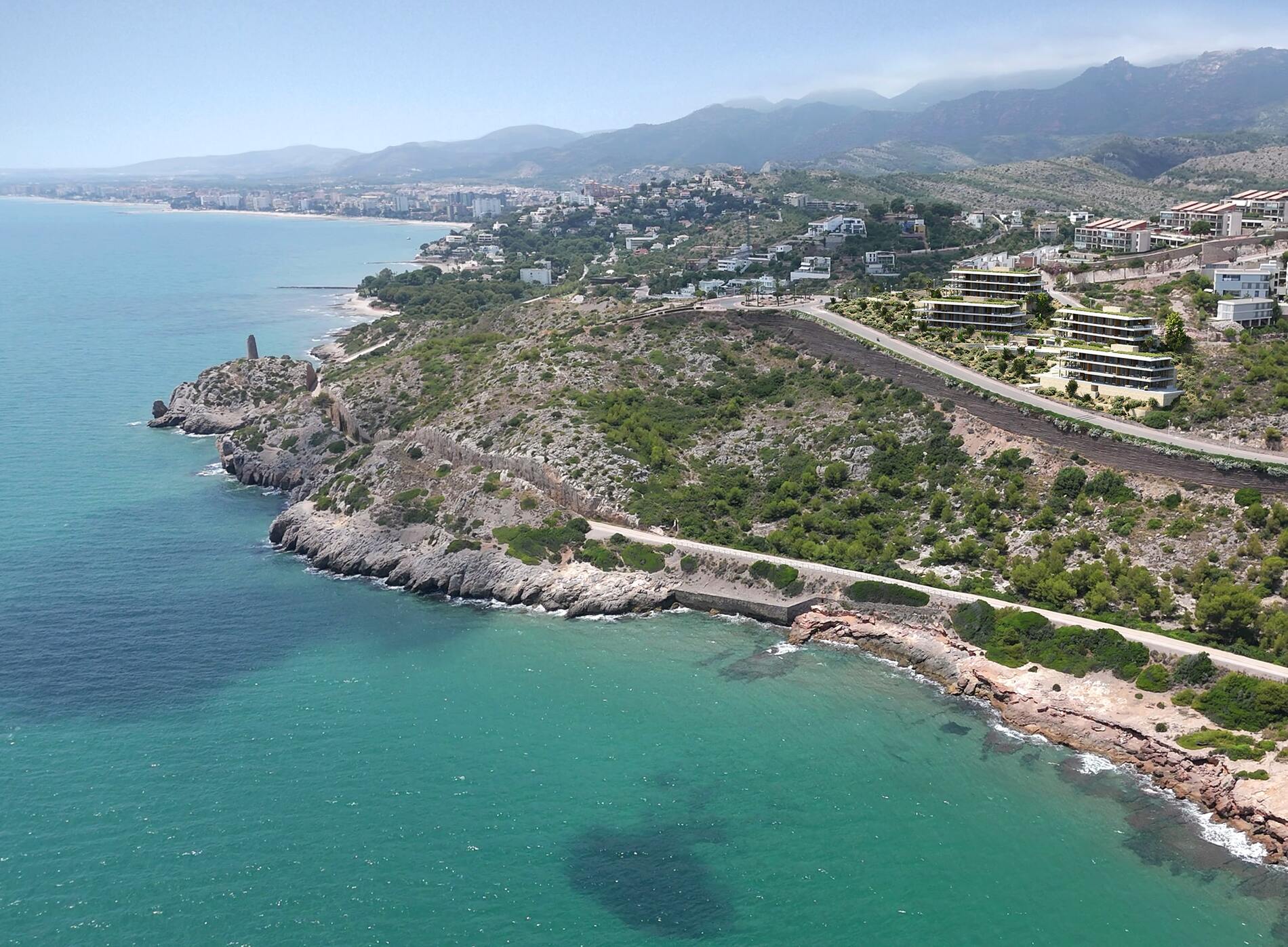 Balcón con vista al mar